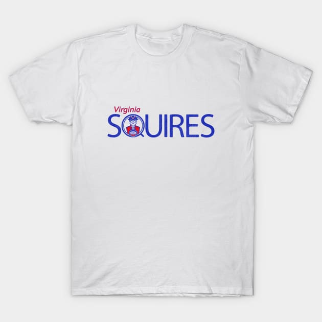 Classic Virginia Squires ABA Basketball T-Shirt by LocalZonly